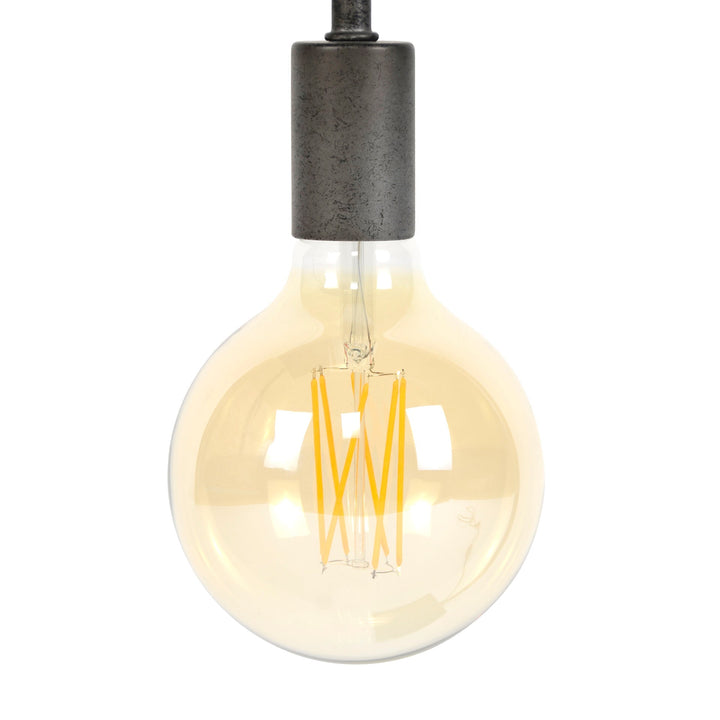 Lichtbron LED Filament Bol Ø12,5 | Amberkleurig Glas