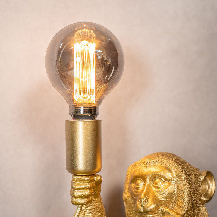 Tischlampe Affe | Gold 23,5