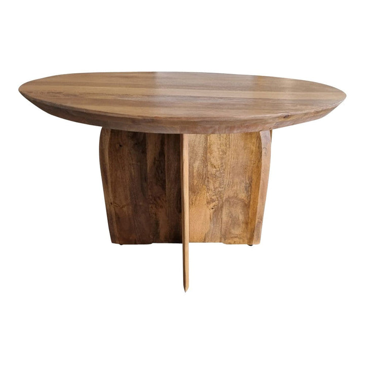 Eettafel Tense | Mangoholz | Rund